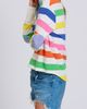 SHIRTY SHIRTY Summer Stripe Cotton Rugby Sweatshirt - 3