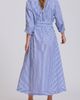 SHIRTY SHIRTY Sybil Stripe Long Sleeve Cotton Shirtdress - 2
