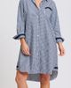 SHIRTY SHIRTY Winnie Gingham Cotton Shirtdress - 4