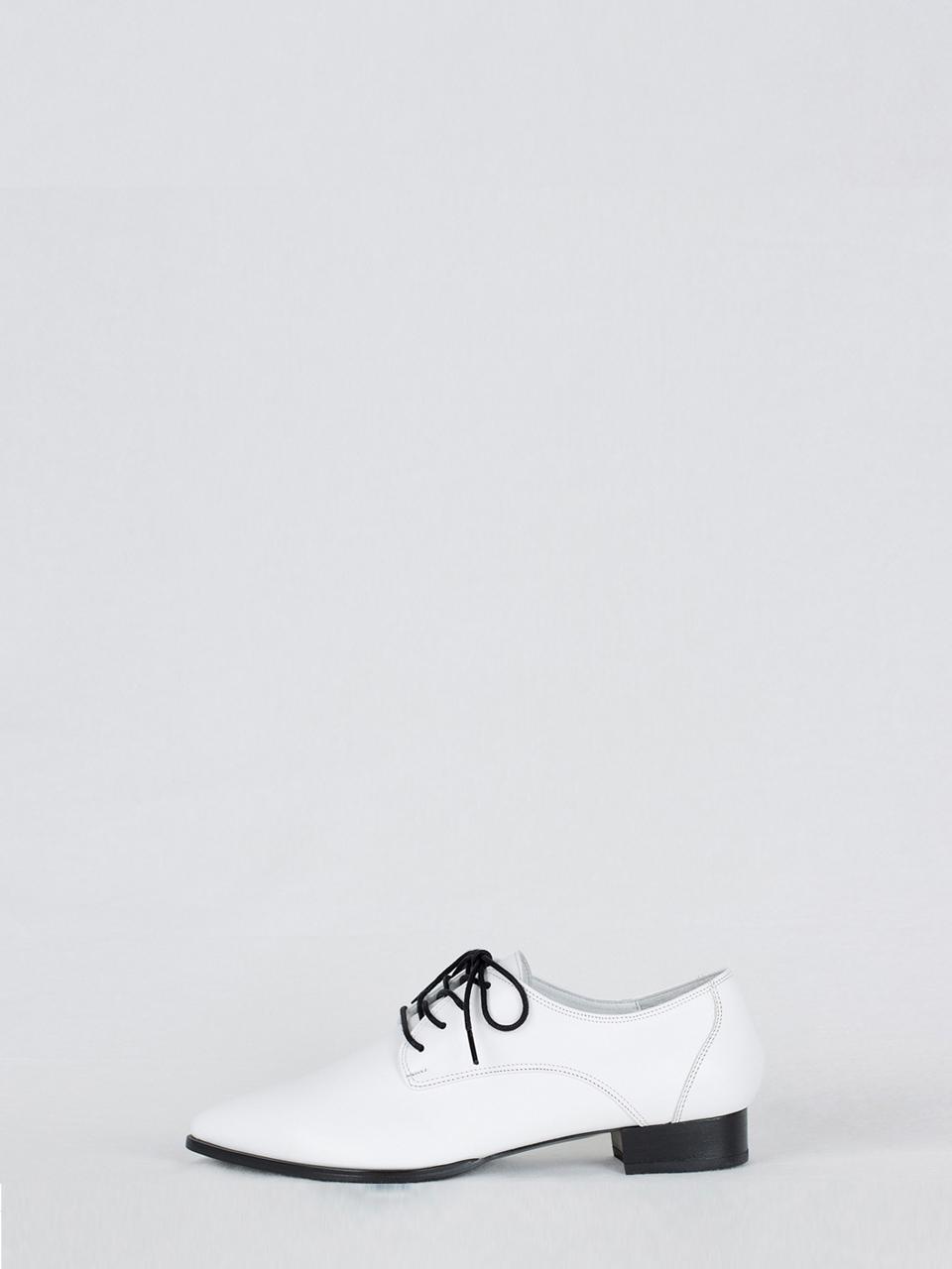 SHOE BY CHOI Point To Derby Shoes (2.5cm)-Black, White, Gosong