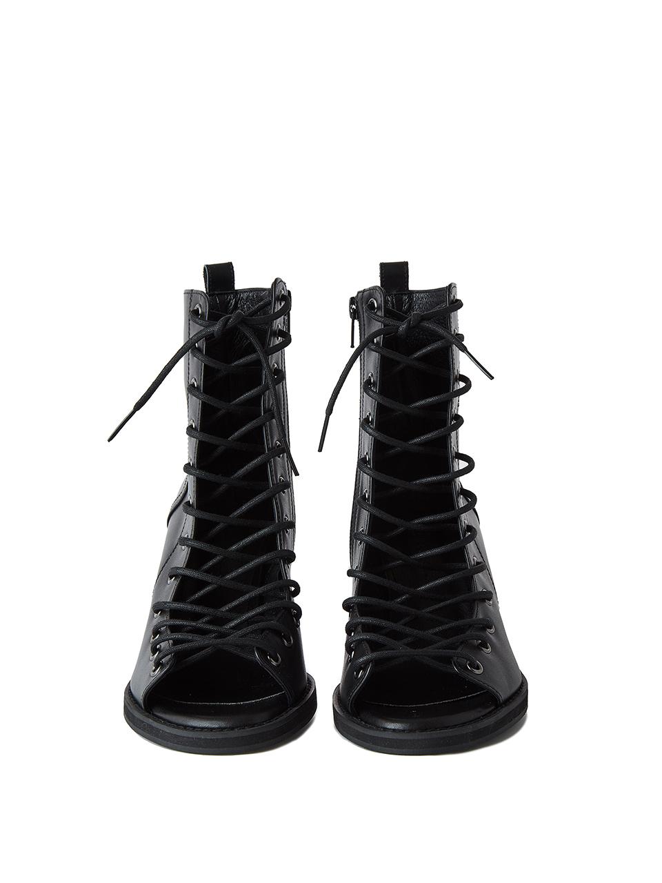 SHOE BY CHOI Summer Ankle Boots - Black (7cm)