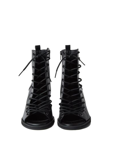 SHOE BY CHOI Summer Ankle Boots - Black (7cm)