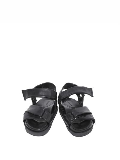 SHOE BY CHOI Velcro Platform Sandals_Black (4cm)