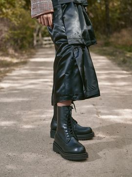 SHOEHI Answer Lace-Up Boots_2Colors