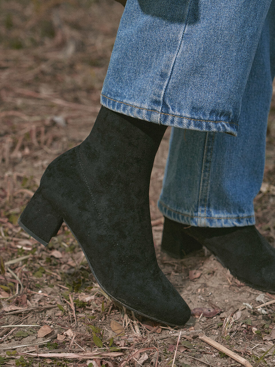 SHOEHI Bailey Square Toe Ankle Boots _ 3Colors