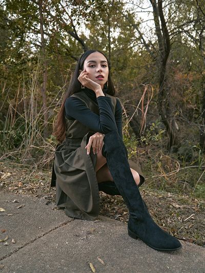SHOEHI Ines Span Knee-High Boots _ 2Colors
