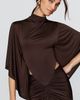 Shona Joy Micro Cutout Draped Maxi Dress - 2