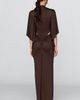 Shona Joy Micro Cutout Draped Maxi Dress - 3
