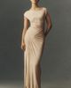 Shona Joy Micro Gathered Maxi Dress - 1