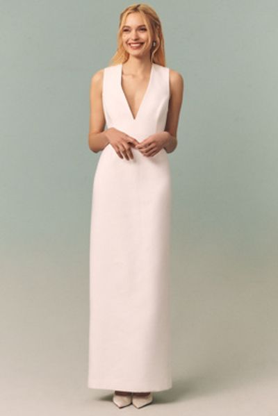 Shona Joy Otis Plunge Maxi Dress