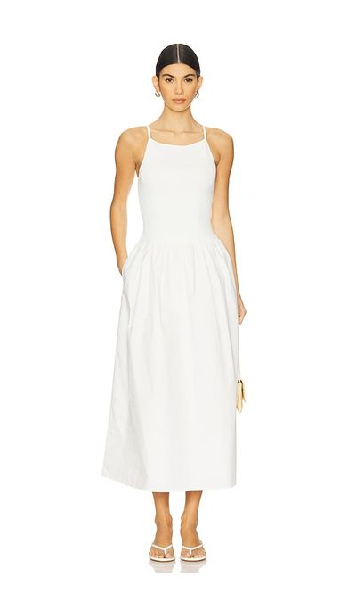 Shona Joy Shona Joy Aliah High Neck Midi Dress