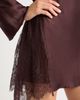 Shona Joy Shona Joy Allgra Asymmetric Lace Panel Charmeuse Minidress - 4