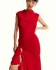 Shona Joy Shona Joy Amina Mock-Neck Ruffle Maxi Dress - 3