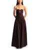 Shona Joy Shona Joy Campbell Pleated Drop Waist Maxi Dress - 1