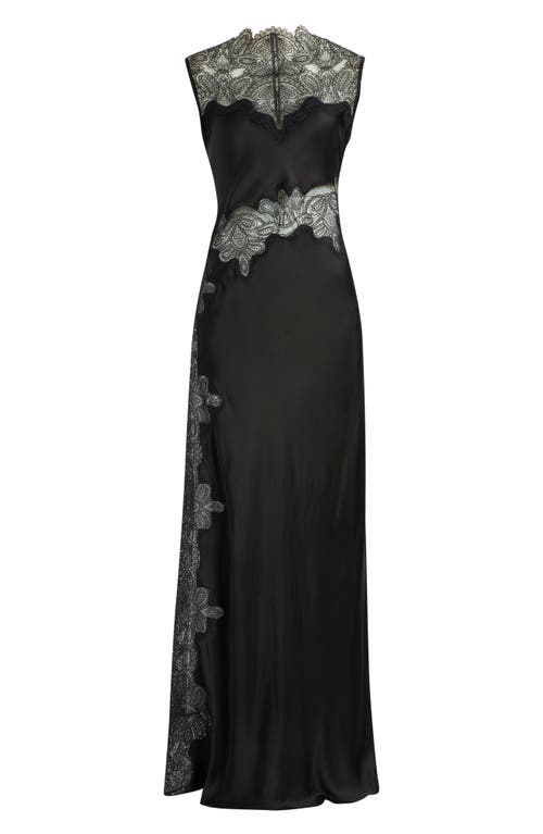 Shona Joy Shona Joy Jamila Lace Trim Gown