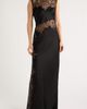 Shona Joy Shona Joy Jamila Lace Trim Gown - 1
