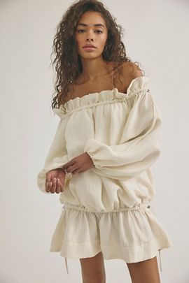 Shona Joy Shona Joy Jasper Off-The-Shoulder Mini Dress