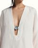 Shona Joy Shona Joy Paloma Plunge Long-Sleeve Mini Dress - 4