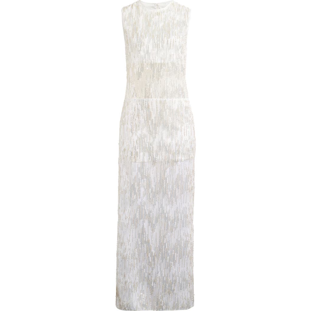 Shona Joy Shona Joy Viva Sequin Detail Sleeveless Gown