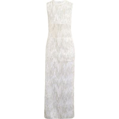 Shona Joy Shona Joy Viva Sequin Detail Sleeveless Gown
