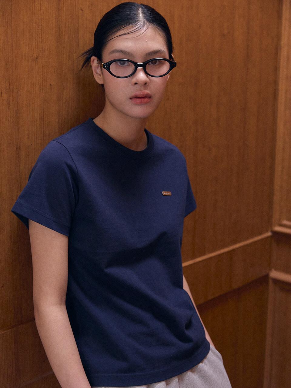 SHOP,ARA Shop ara Basic Logo T-shirt [Navy]