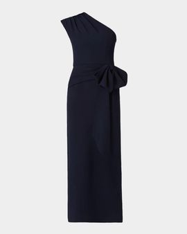 Shoshanna Ansley Draped One-Shoulder Maxi Dress