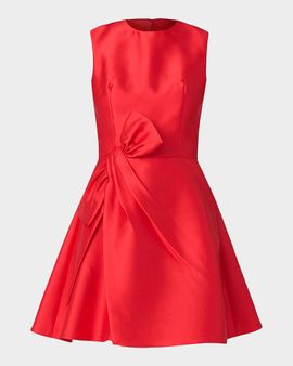 Shoshanna Chrystie Satin Mini Dress