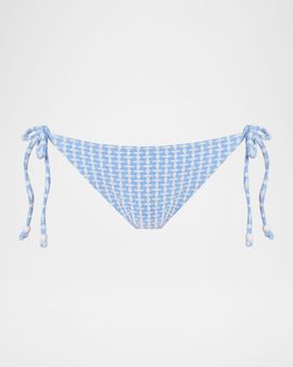 Shoshanna Geometric String Bikini Bottoms