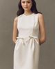 Shoshanna London Bow Detail Crepe Mini Dress - 1