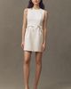 Shoshanna London Bow Detail Crepe Mini Dress - 3