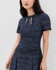 Shoshanna Shoshanna Alex Dress Navy/Silver - 2