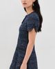 Shoshanna Shoshanna Alex Dress Navy/Silver - 4