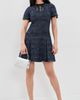 Shoshanna Shoshanna Alex Dress Navy/Silver - 5