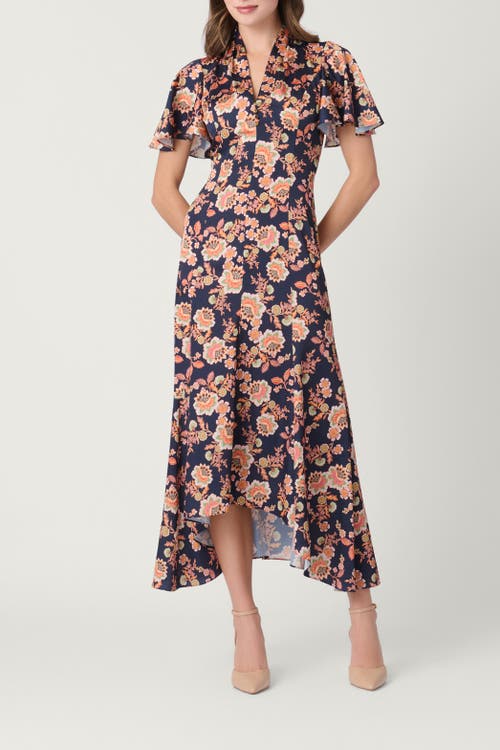 Shoshanna Shoshanna Apollo Floral Cinnie Dress