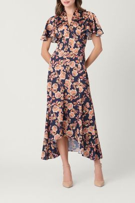 Shoshanna Shoshanna Apollo Floral Cinnie Dress