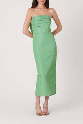 Shoshanna Shoshanna Chine Taffeta Midnight Katerina Dress