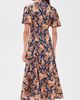 Shoshanna Shoshanna Cinnie Dress Navy Multi - 3