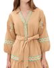 Shoshanna Shoshanna Ellery Dress Khaki/Multi - 1