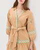 Shoshanna Shoshanna Ellery Dress Khaki/Multi - 2