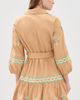 Shoshanna Shoshanna Ellery Dress Khaki/Multi - 3