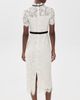 Shoshanna Shoshanna Elyse Dress Ivory/Jet - 3