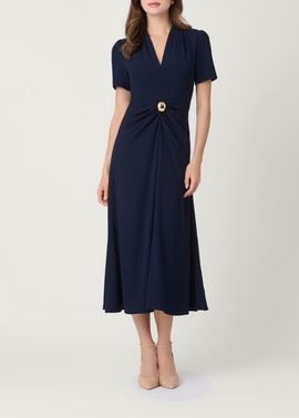 Shoshanna Shoshanna Lightweight Stretch Crepe Waldorf Dress