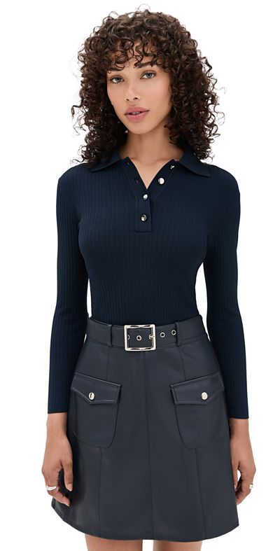 Shoshanna Shoshanna Melinda Dress Navy