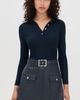 Shoshanna Shoshanna Melinda Dress Navy - 2