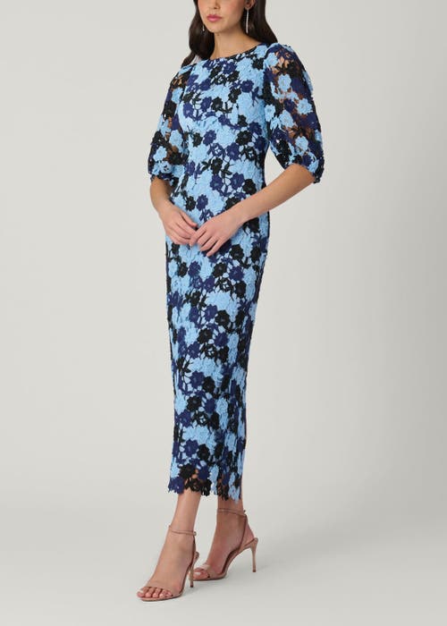 Shoshanna Shoshanna Midnight Lanier Paulinia Lace Dress