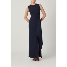 Shoshanna Shoshanna Midnight Stretch Crepe Allie Dress
