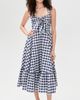 Shoshanna Shoshanna Nellie Dress Navy/Optic - 2