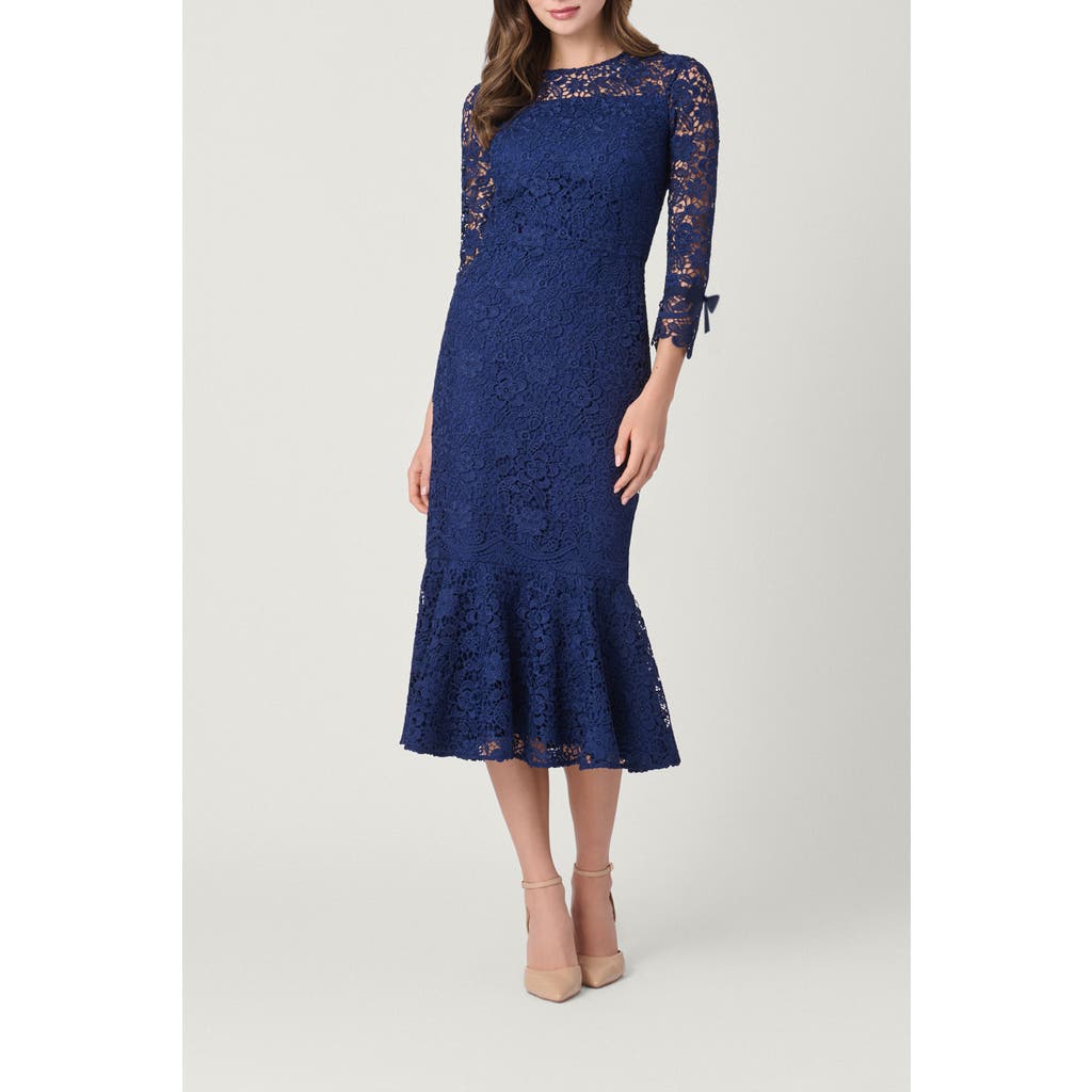 Shoshanna Shoshanna Park Floral Lace Suzanne Dress