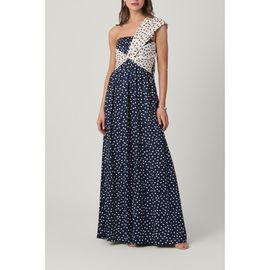 Shoshanna Shoshanna Polka Dot Satin Blakely Dress