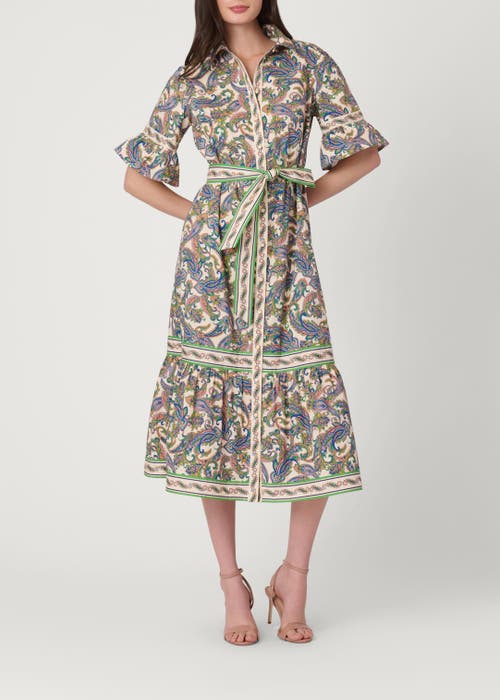 Shoshanna Shoshanna Pura Paisley Print Alix Dress